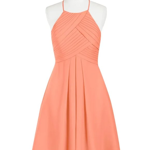Azazie Adriana Dress - Color: Sunset - SIze: 8A - Picture 10 of 10